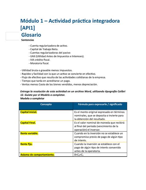 Actividad M Modelo M Dulo Actividad Pr Ctica Integradora Api