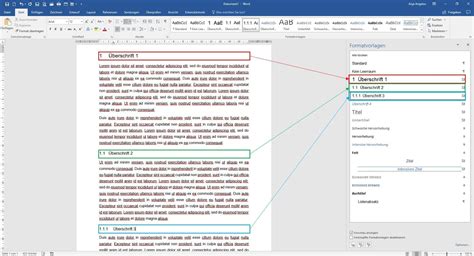 Word Berschriften Formatieren Layoutheo De