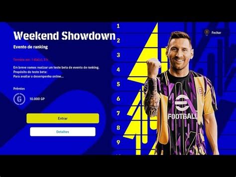 Efootball Weekend Showdown Youtube