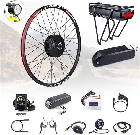 Bafang Moteur Roue Avant 48v 500w Avec La Batterie Et Lécran Lcd Pour