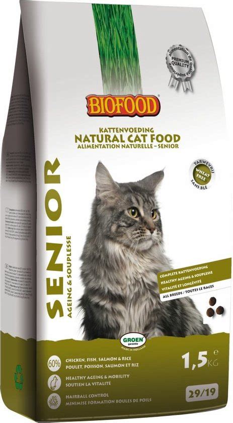 BF Petfood Kattenvoer Senior 1 5 Kg Bol