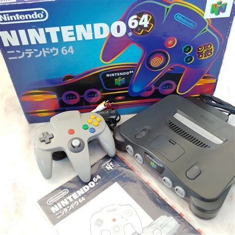 【やや傷や汚れあり】【※訳あり※通電確認済】nintendo 64 任天堂 ニンテンドー ニンテンドウ 64 Nus 001 Jpn 箱