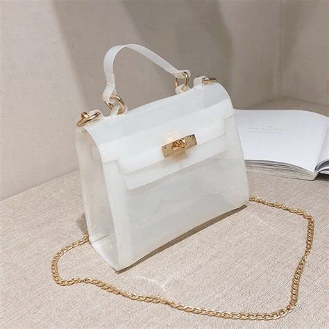 Clear Bag 2019 Luxury Handbags Women Bags Designer Pvc Transparent