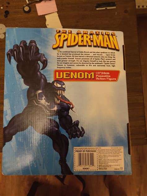 The Amazing Spiderman Venom Inch Poseable Action Figurine By Toy