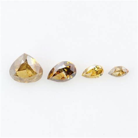 4 Pcs Diamanten 0 87 Ct Gemengde Snit SI I Catawiki