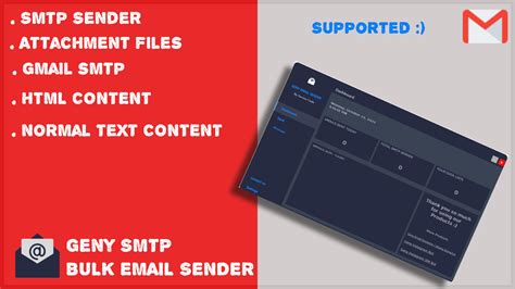 Geny Smtp Bulk Email Sender Using Unlimited Smtp Genius Code By