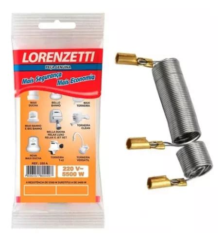 Resistência Torneira Versátil 220v 5500w Lorenzetti 055 a