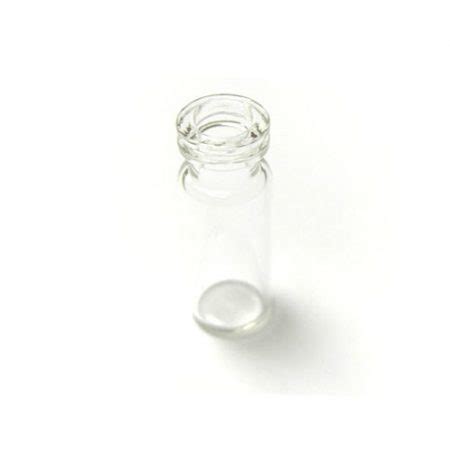 Crimp Snap Vial Ml Clear Glass Autosamplers Flat Bottomed