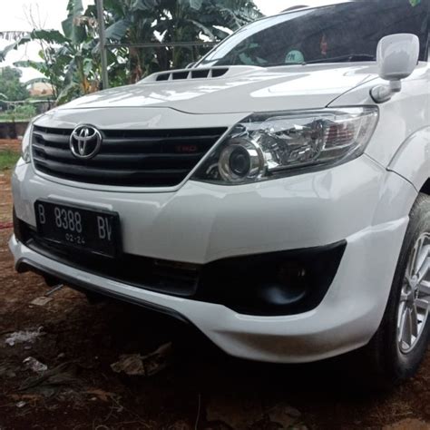 Jual Bodykit Fortuner Trd Depan Saja Plastik Abs Shopee