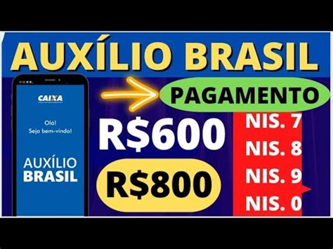 CONFIRMADO PAGAMENTO AUXÍLIO BRASIL SETEMBRO NIS 7 NIS 8 NIS 9 NIS 0