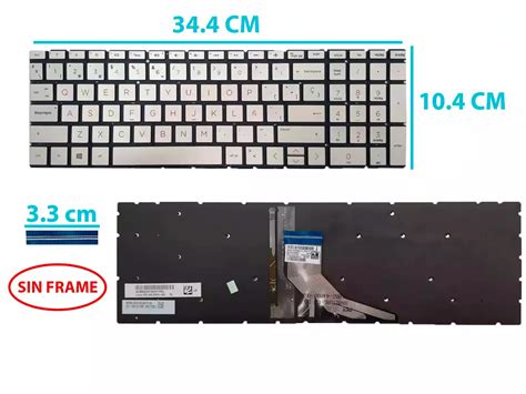 Teclado Hp 15 Da 15 Da000 15t Da000 15t Da100 Sin Frame Con Backligth