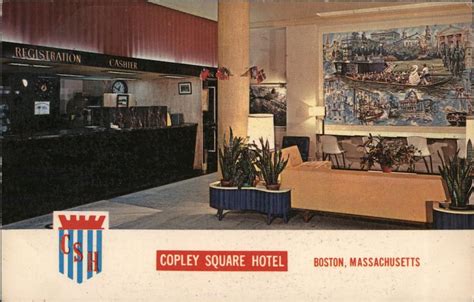 Copley Square Hotel Boston, MA Postcard