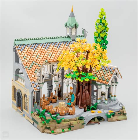 Vite Testé Lego Icons 10316 The Lord Of The Rings Rivendell Hoth Bricks