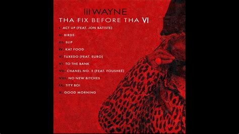 Lil Wayne Dropping “tha Fix Before Tha Vi” This Friday 🚨 Breaking News 🚨 Youtube