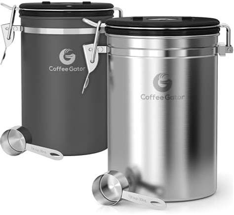 Coffee Canister Coffee Gator Stainless Steel Coffee Container