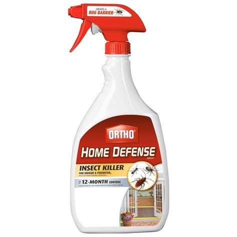 Ortho 24 Oz Home Defense Max Insect Killer Ready To Use Spray 0195610