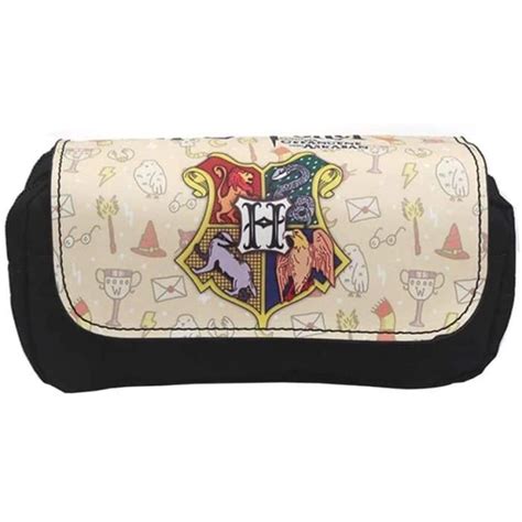 Trousse Crayons Harry Potter Grande Capacit Double Fermeture Clair