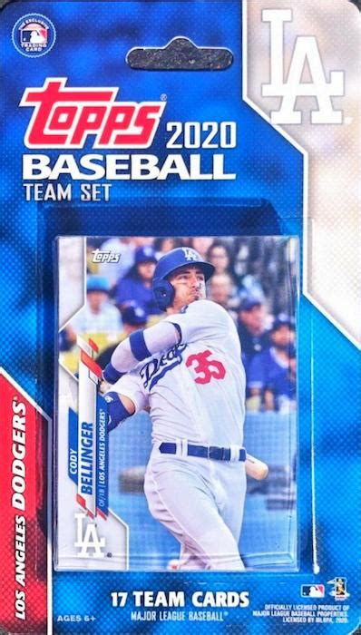 2020 Topps Baseball Factory Team Set Checklist Details Info Date