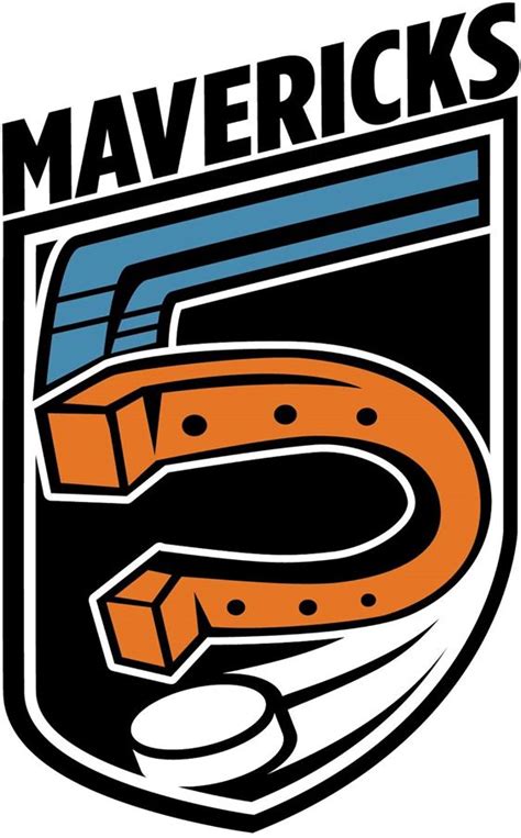 Missouri Mavericks Anniversary Logo Central Hockey League Cehl