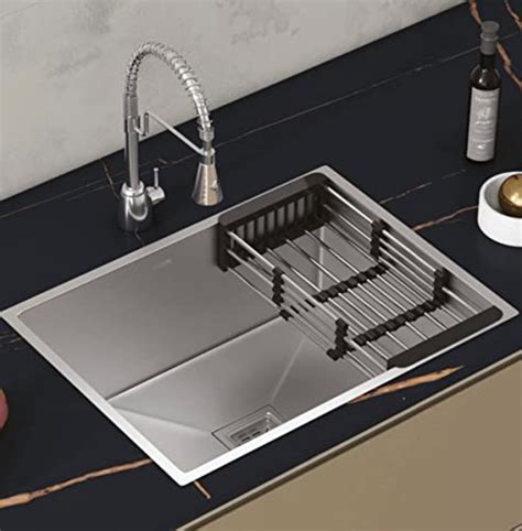 Happy Homes Modular Kitchen Sink X X Inch Matte Satin Finish