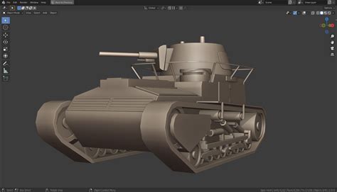 3D model Leichttraktor Tank Base Mesh VR / AR / low-poly | CGTrader