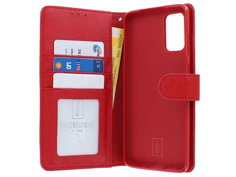 Book Case Deluxe Rood Samsung Galaxy S Hoesje