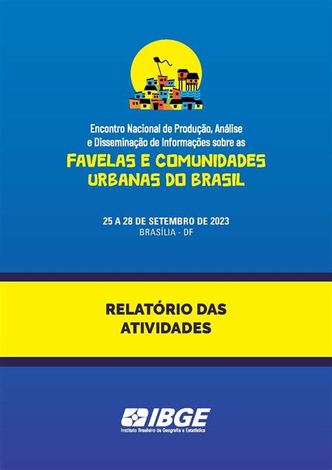 Arquivo Relatorio Das Atividades Infofavela Ibge Pdf Dicion Rio De