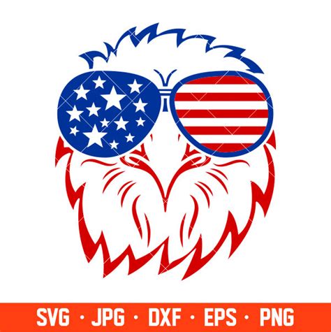 American Eagle Sunglasses Svg Th Of July Svg Patriotic Svg