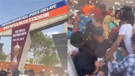 IPL 2023 Final Tickets: Fans outside Ahmedabad stadium face utter ...