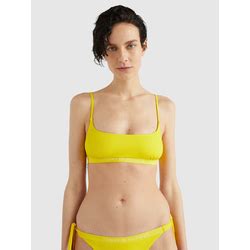 Tommy Hilfiger Underwear Bikini Zgornji Del Rumena Ceneje Si