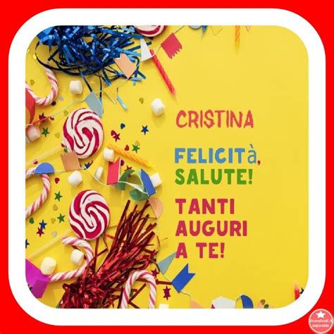 Buon Compleanno Cristina Bellissime Immagini Nuove Licondividi It