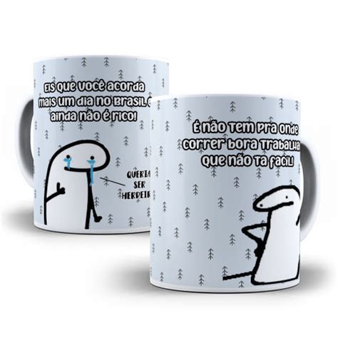 Caneca Porcelana Personalizada Frases Divertida Engra Adas E