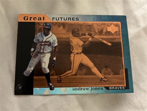 1997 Upper Deck Andruw Jones Great Futures Atlanta Braves 1 EBay