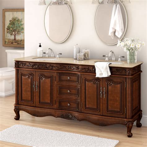 Custom Double Sink Bathroom Vanity Custom Double Sink Bathroom Vanity