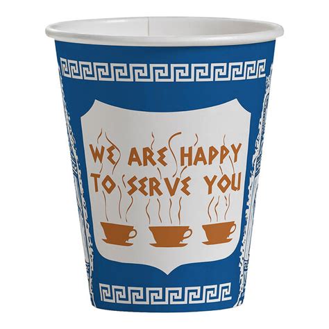 Solo Anthora 10 Oz Single Sided Poly Paper Hot Cup 1 000 Case