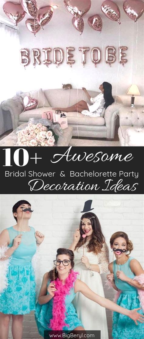 Bridal Shower Bachelorette Party Decorations Supplies Classy Bachelorette Party Bachelorette