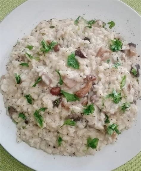 RISOTTO FUNGHI E GORGONZOLA RICETTA Carla Cheffa