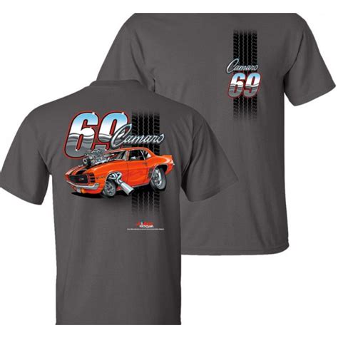 69 Camaro Tooned Up T Shirt Hot Rod Accessories