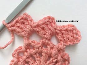 KristinesCrochets Sunset Flower Square Motif Free Crochet Pattern