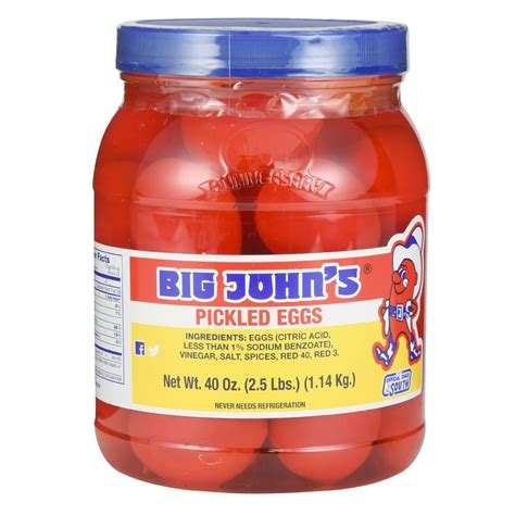 Big John's Pickled Eggs, 40 Oz. - Walmart.com - Walmart.com