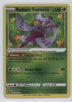 2022 Pokémon Sword Shield Silver Tempest Tsareena Radiant 016 18xu