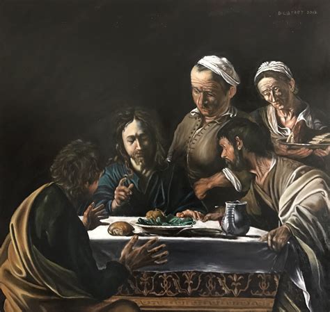 Old Remaster: Caravaggio - Supper at Emmaus