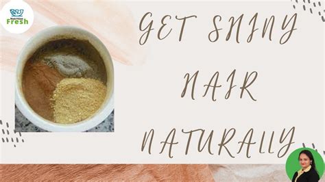 Get Shiny Silky Soft Smooth Hair Naturally~ Homemade Hair Mask For