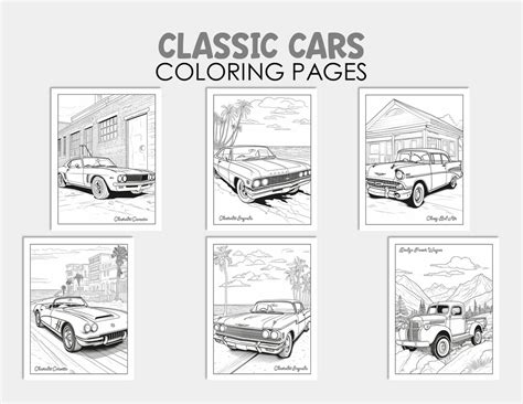 39 Printable Classic Car Coloring Pages Vintage Vehicles For Creative