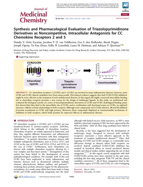 Pdf Synthesis And Pharmacological Evaluation Of Triazolopyrimidinone