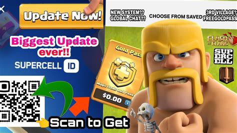 Coc New Upcoming Update Information Coc New Update 2020 Coc New Qr