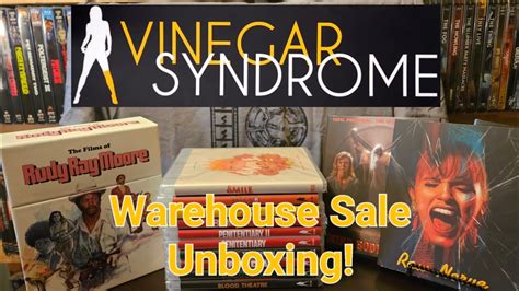 Vinegar Syndrome Labor Day Warehouse Sale Unboxing YouTube