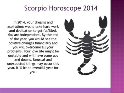 scorpio horoscope 2014 | Tumblr