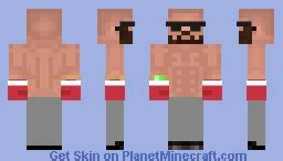 ANDREW TATE Minecraft Skin