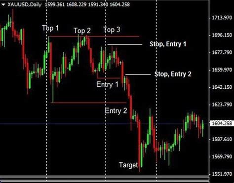 Trading The Double Top and Triple Top Reversal Chart Patterns Swing ...